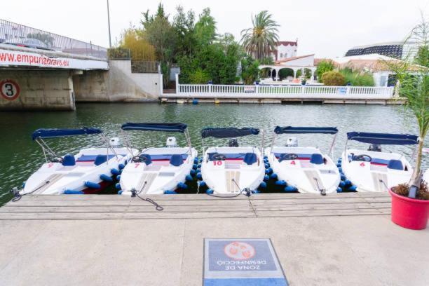 Charmante Maison Coeur De Ville 650M Plage Empuriabrava Luaran gambar